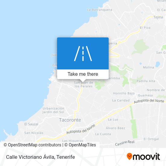 Calle Victoriano Ávila map