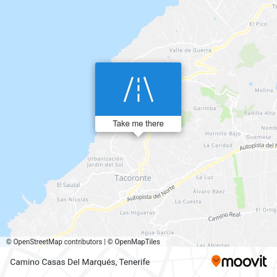 Camino Casas Del Marqués map