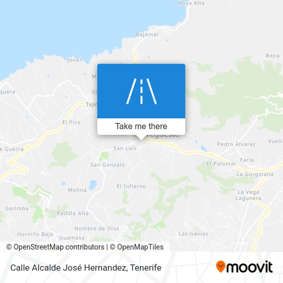 Calle Alcalde José Hernandez map