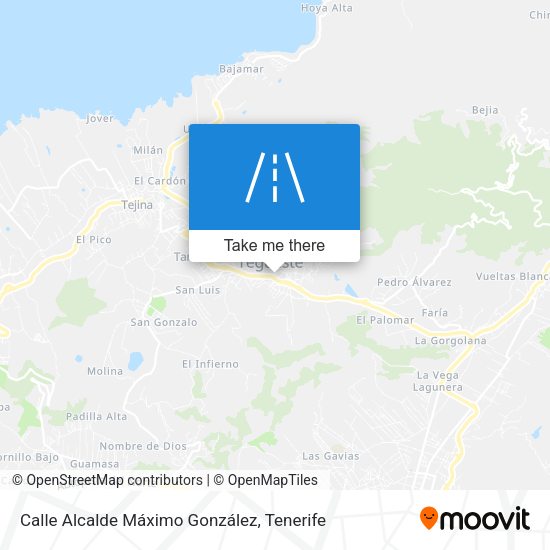 Calle Alcalde Máximo González map