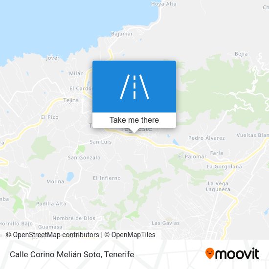 Calle Corino Melián Soto map