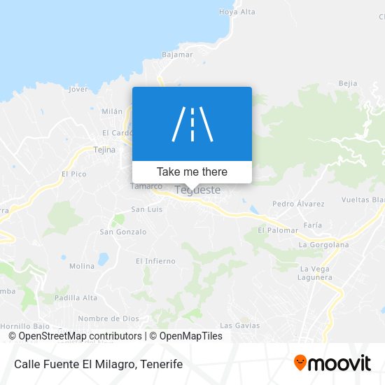 Calle Fuente El Milagro map