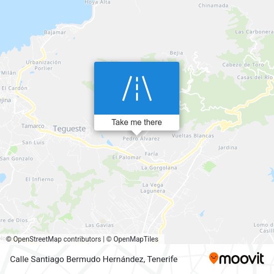 Calle Santiago Bermudo Hernández map