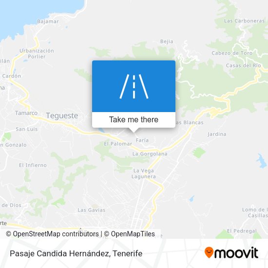 Pasaje Candida Hernández map