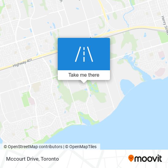 Mccourt Drive map