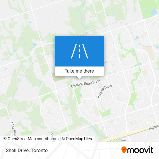 Shell Drive map