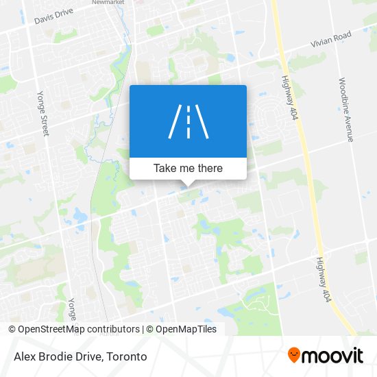 Alex Brodie Drive map