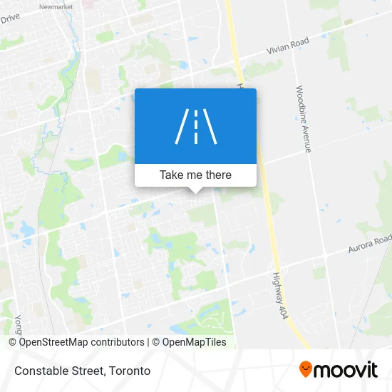 Constable Street map