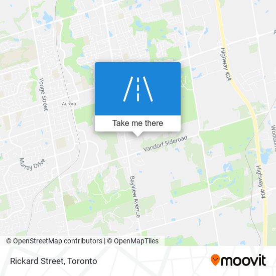 Rickard Street map