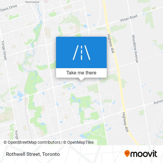 Rothwell Street map