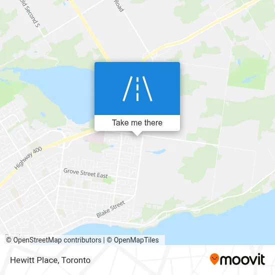 Hewitt Place map