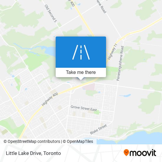 Little Lake Drive map