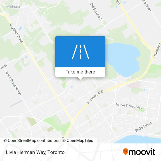 Livia Herman Way map