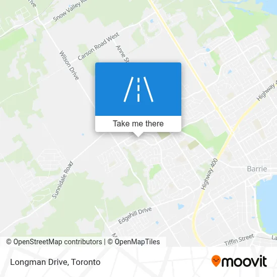 Longman Drive map