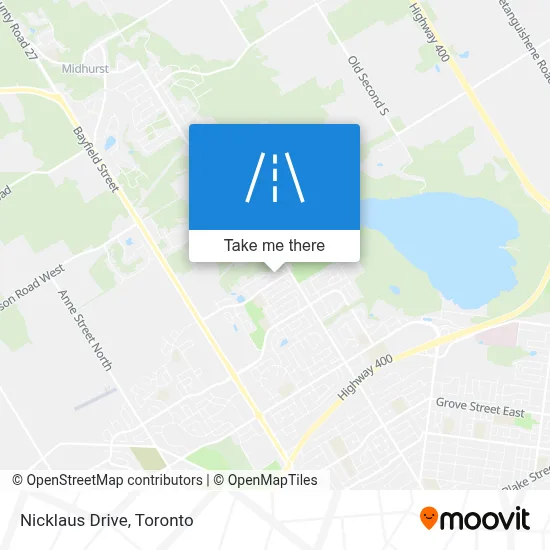 Nicklaus Drive map