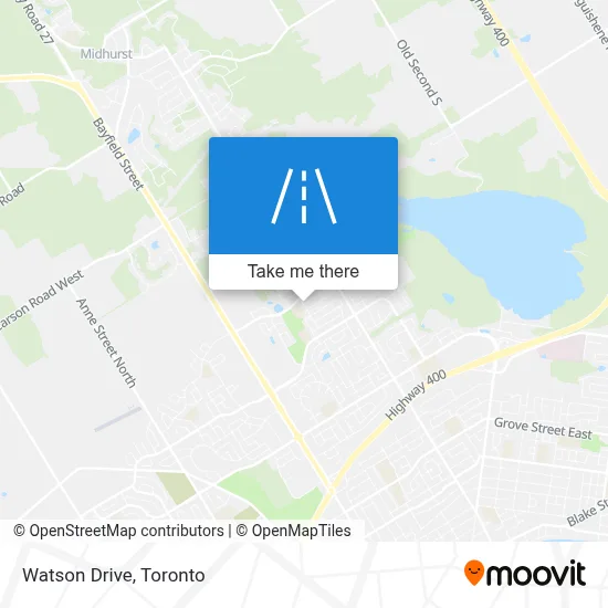 Watson Drive map