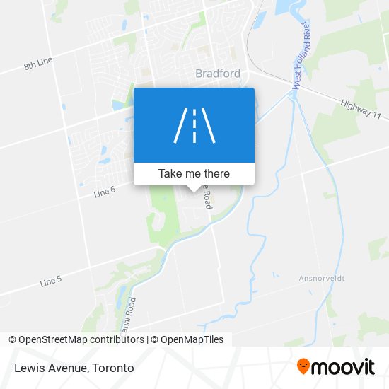 Lewis Avenue map