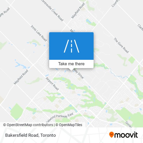 Bakersfield Road plan