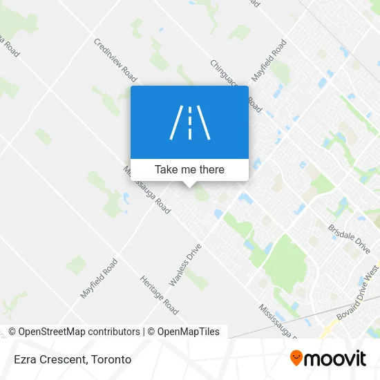 Ezra Crescent map