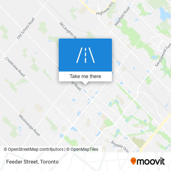 Feeder Street map