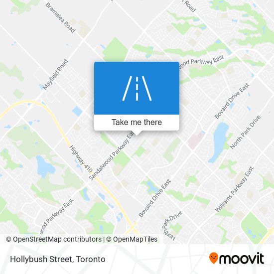 Hollybush Street map