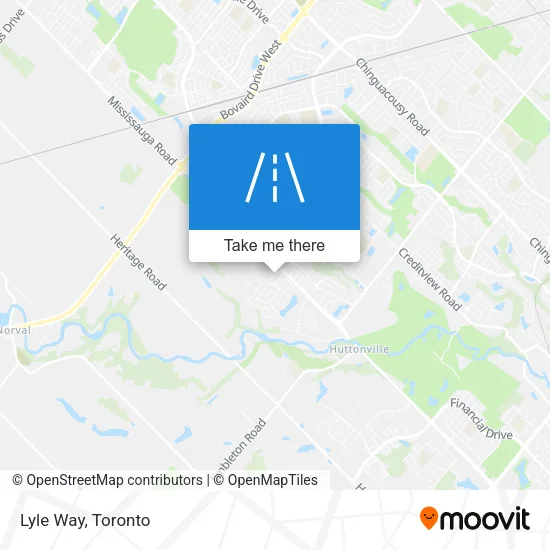 Lyle Way map