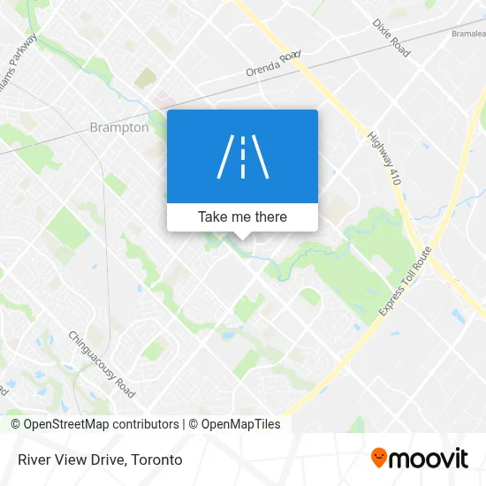 River View Drive map