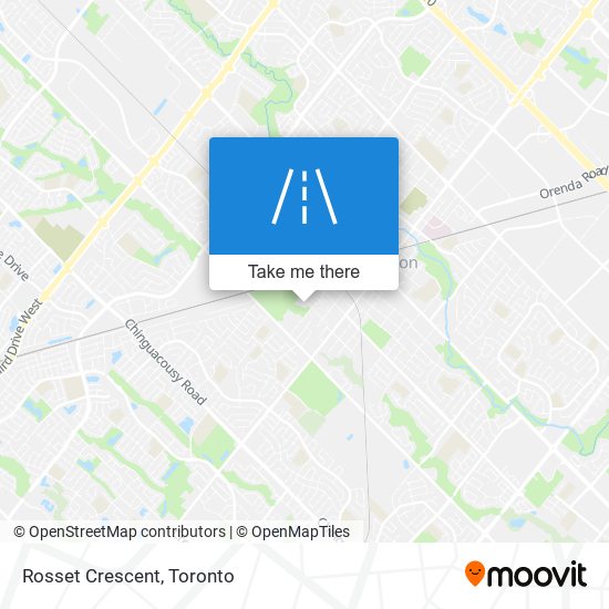 Rosset Crescent map