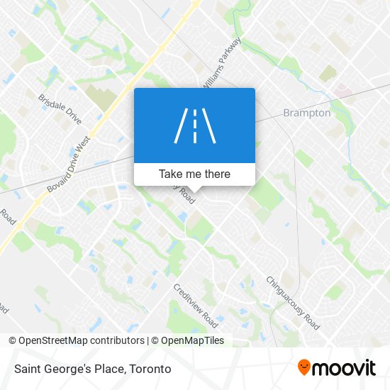 Saint George's Place plan