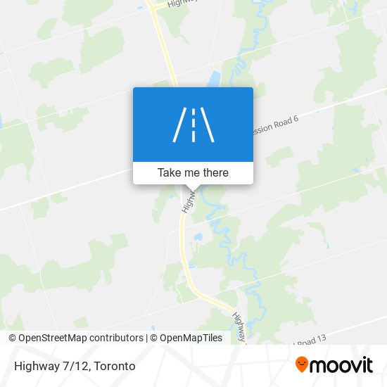 Highway 7/12 map