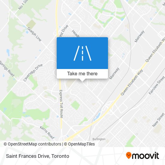 Saint Frances Drive plan