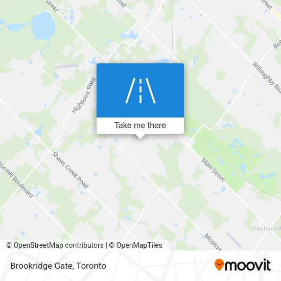 Brookridge Gate map