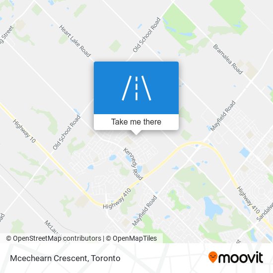 Mcechearn Crescent map