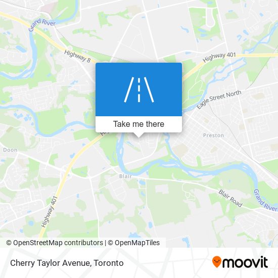 Cherry Taylor Avenue map