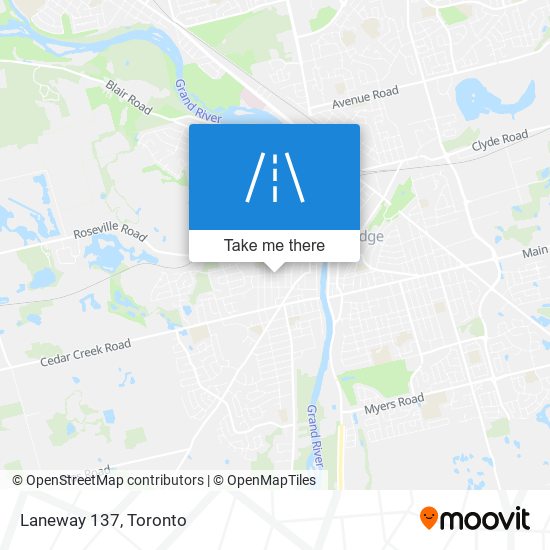 Laneway 137 map