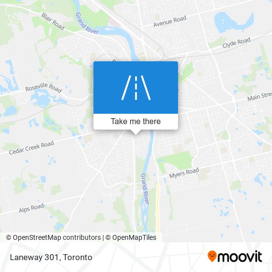 Laneway 301 map