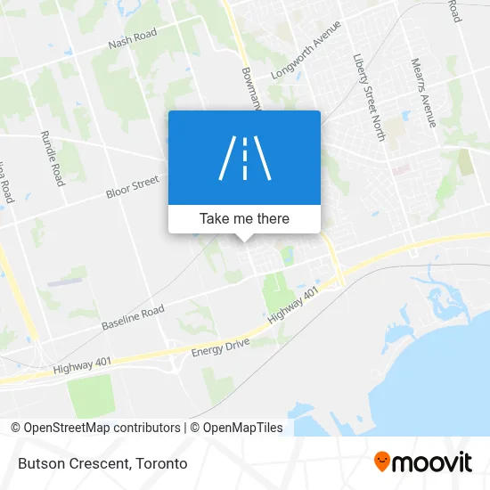 Butson Crescent map