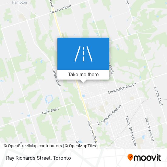 Ray Richards Street map
