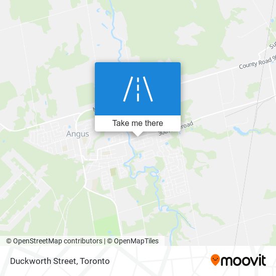 Duckworth Street map