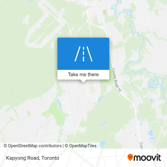 Kapyong Road map