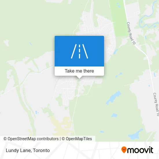 Lundy Lane map