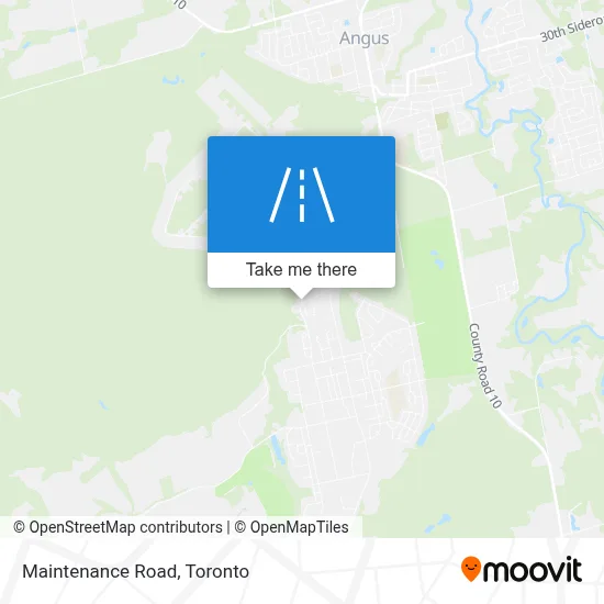 Maintenance Road map