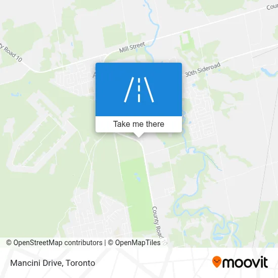 Mancini Drive map