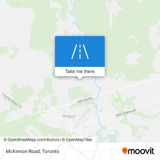 Mckinnon Road plan