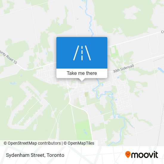 Sydenham Street map