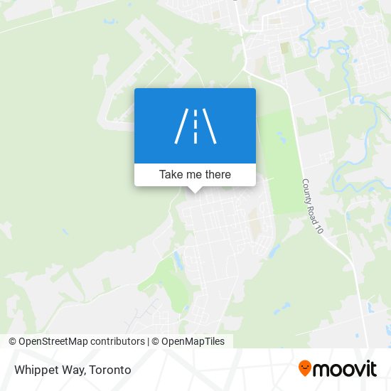 Whippet Way map