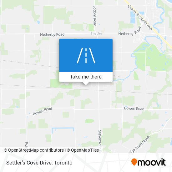 Settler's Cove Drive plan
