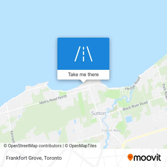 Frankfort Grove map