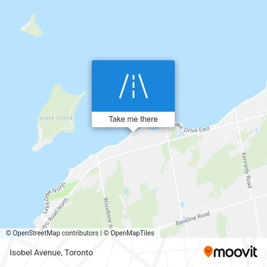 Isobel Avenue map