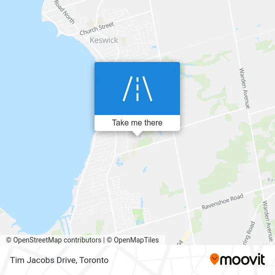 Tim Jacobs Drive map